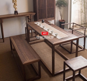 Mẫu bàn ghế nhà hàng sang trọng