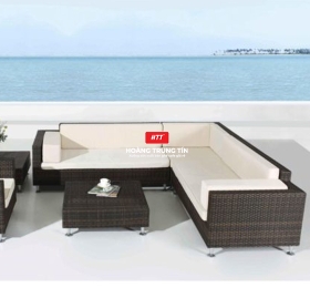 Mẫu Sofa nhựa giả Mây Cao cấp
