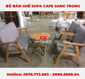 Bộ bàn ghế sofa nỉ cao cấp Giá thanh lý