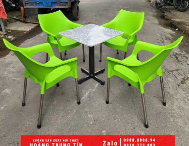 Top Mẫu ghế nhựa cà phê Đẹp Nhất 2025