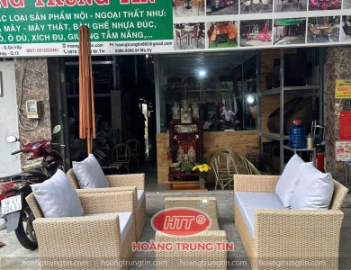 Bàn Ghế Nhựa Giả Mây Có Dùng Ngoài Trời Được Không? 