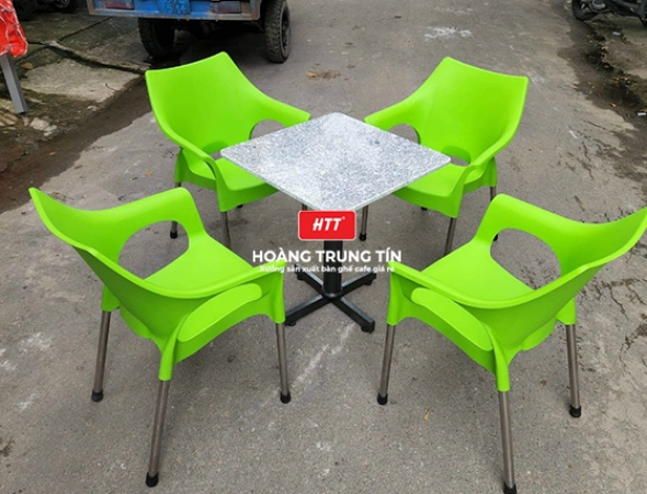 Ghế cafe nhựa đúc Giá Rẻ