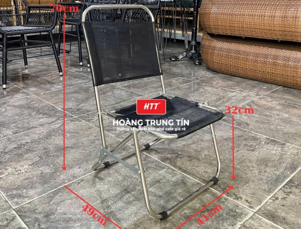 Bàn ghế cafe xếp HTT009