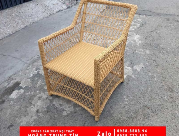 Mẫu Ghế giả Mây Cao Cấp