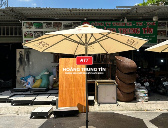 Dù che nắng cafe chính tâm 3m HTT01