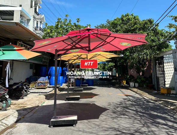 Dù che nắng lệch tâm tròn 3m8 HTT-02