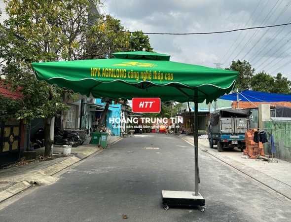 Dù che nắng lệch tâm vuông 3m HTT03