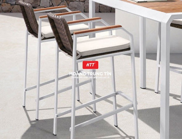Bàn Ghế Bar Nhựa Giả Mây cao cấp Giá Thanh Lý