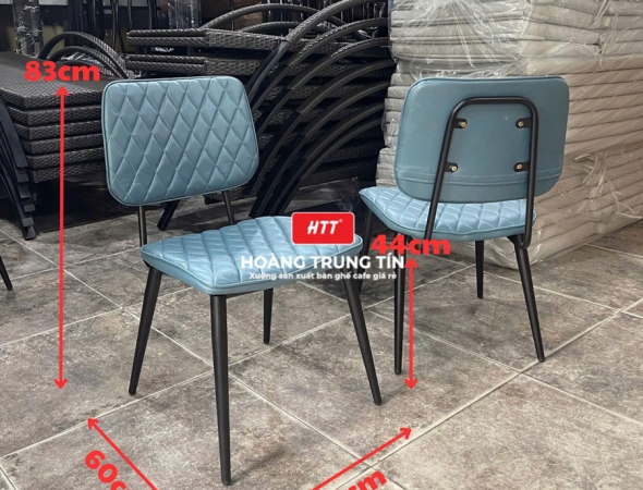 Ghế cafe sắt nệm cao cấp HTT09