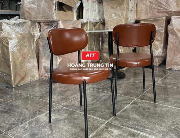 Ghế cafe sắt nệm HTT02