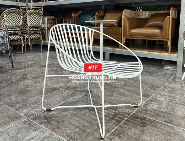 Ghế cafe sắt ngoài trời HTT07