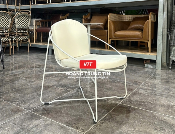 Ghế cafe sắt ngoài trời HTT07