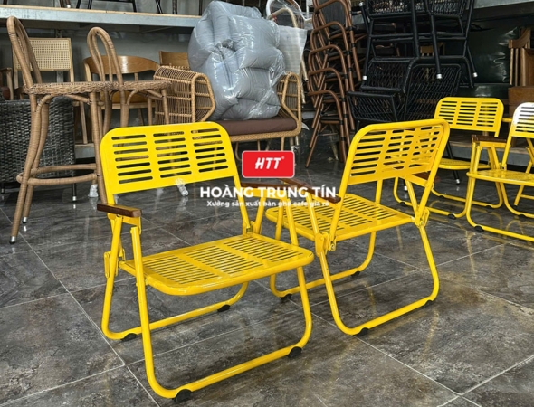 Bàn ghế cafe xếp HTT011