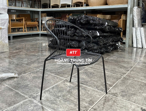 Ghế cafe sắt ngoài trời HTT11