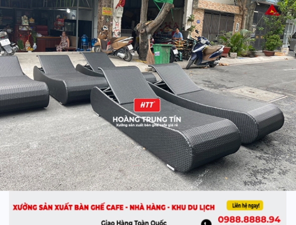 Giường tắm nắng giả mây HTT