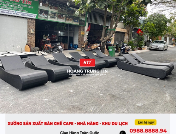 Giường tắm nắng giả mây HTT