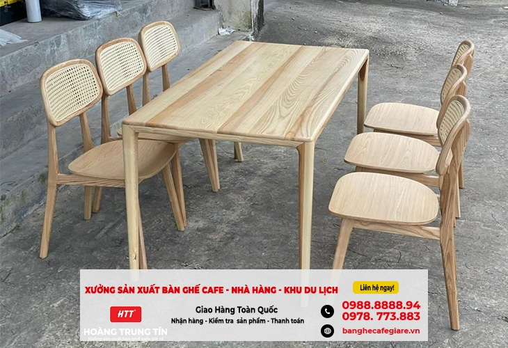 Mua bàn ghế cho quán ăn vặt ở đâu giá tốt, uy tín?