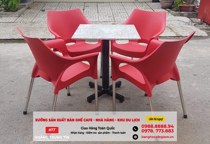 Ghế nhựa nữ hoàng - Tinh hoa nội thất hiện đại và đẳng cấp đến từ Nội Thất Hoàng Trung Tín