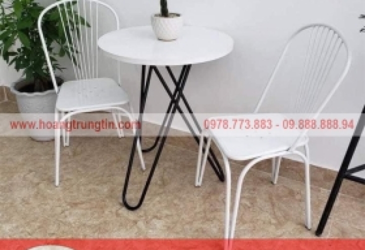Bàn ghế cà phê sắt chất lượng – Đầu tư bền lâu, thu hút khách hàng