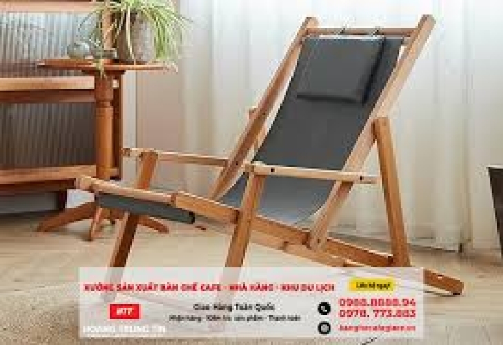 Ghế nằm gỗ thiết kế hiện đại – Biến không gian sống thành nơi nghỉ dưỡng tại gia