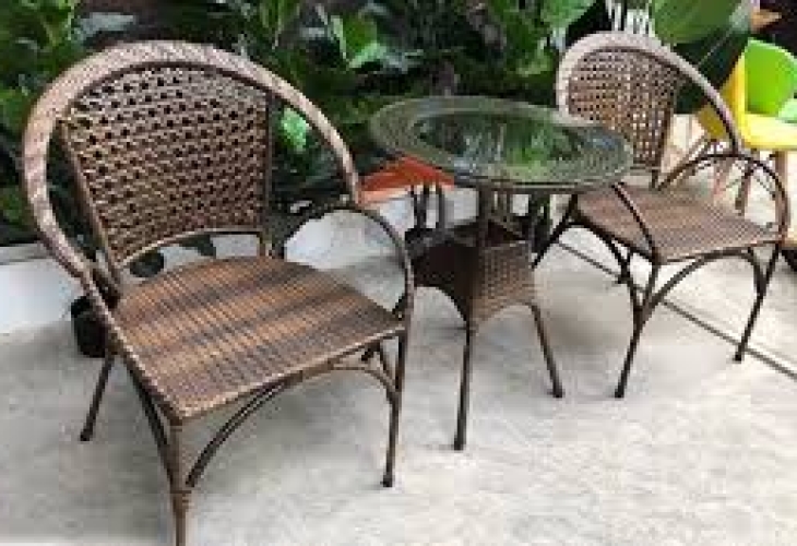Ghế nhựa giả mây ngoài trời – Bí quyết chọn mua chuẩn đẹp, giá tốt