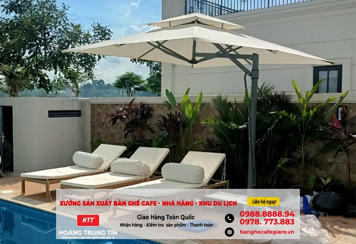 Cung cấp giường tắm nắng hồ bơi chất lượng tại Tiền Giang