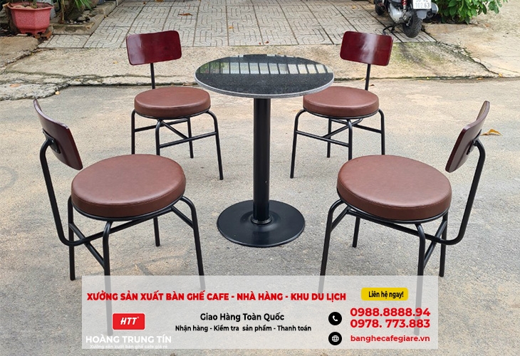 Xưởng thi công Bàn ghế cafe giá rẻ uy tín chất lượng tại Cao Bằng