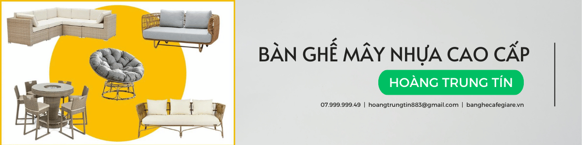 Bàn ghế nhựa giả mây